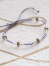 A Beautiful Story WARRIOR smokey quartz silver bracelet