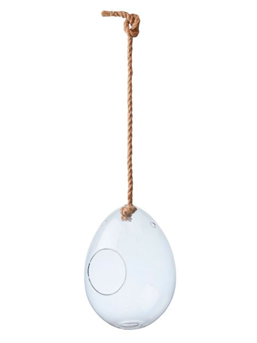 Affarin Bubble hanging pot värissä Clear. 