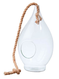 Affarin Bubble hanging pot värissä Clear. 
