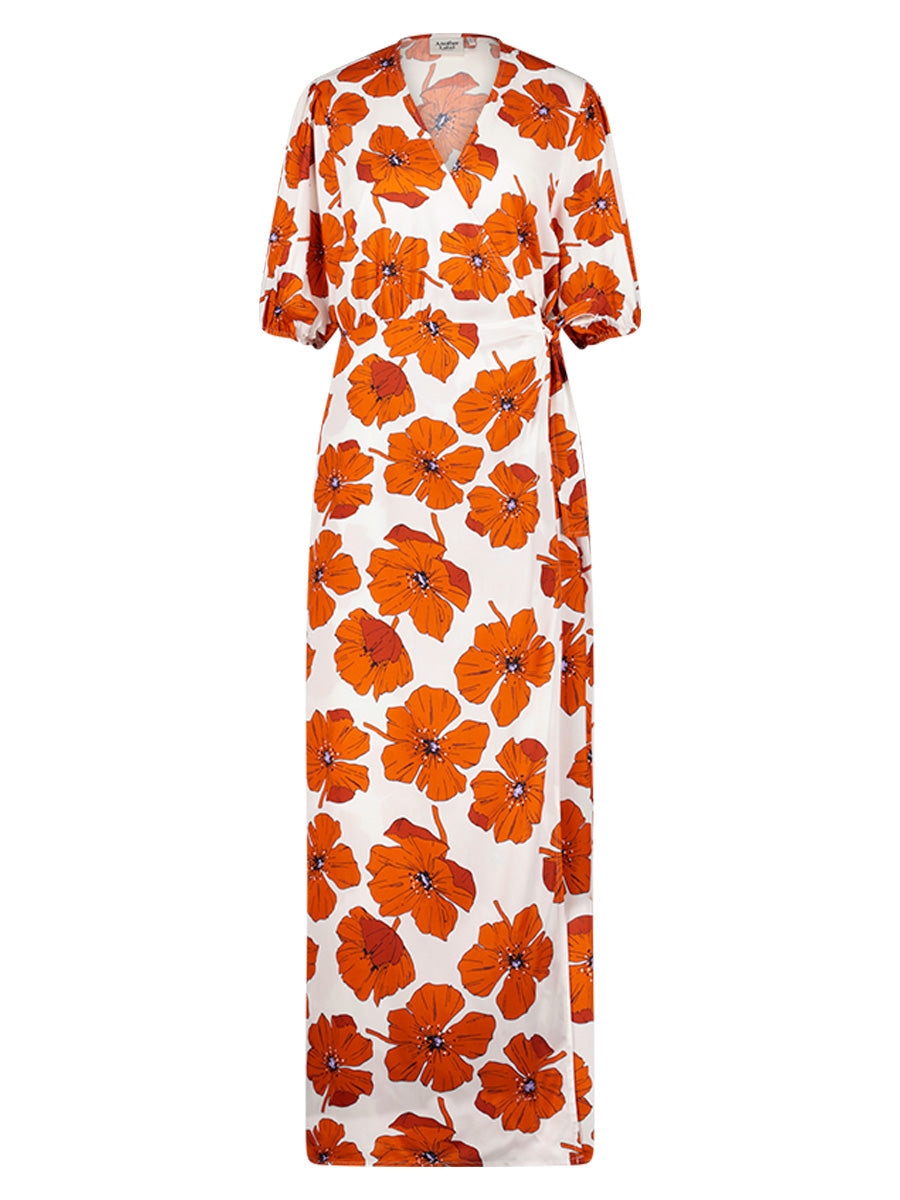 Another Label Camille Dress Pumpkin Flower