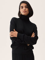 Busnel ALICE rollneck sweater black