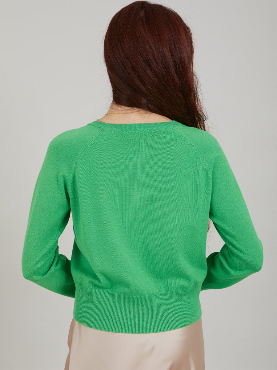 Coster Copenhagen Belle Cardigan Green