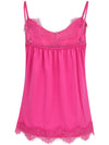 Coster Copenhagen CC Heart lace top Hot pink