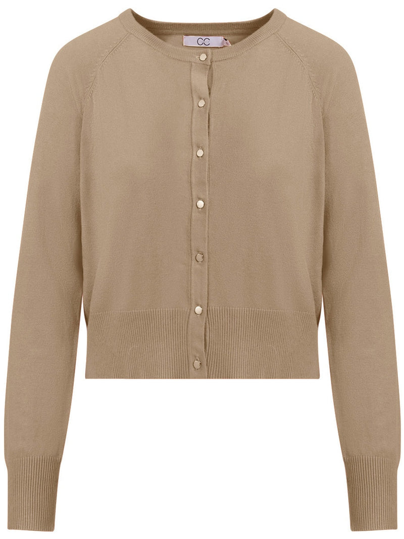 Coster Copenhagen Belle Cardigan Sand Melange