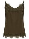 Coster Copenhagen CC Heart lace top hunter green