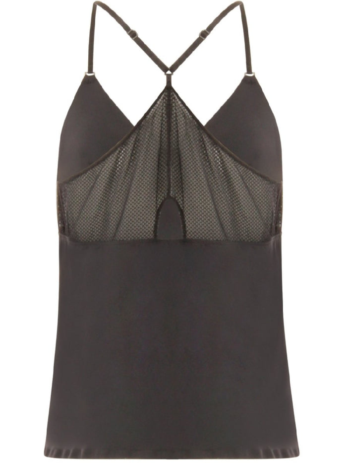 Coster Copenhagen CC Heart racerback top värissä musta