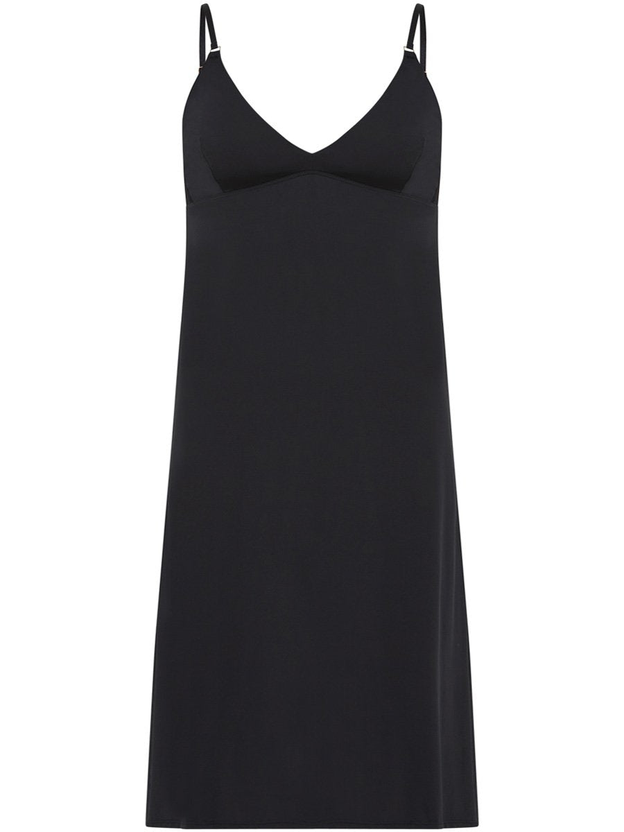 Coster Copenhagen CC Heart slip dress värissä musta