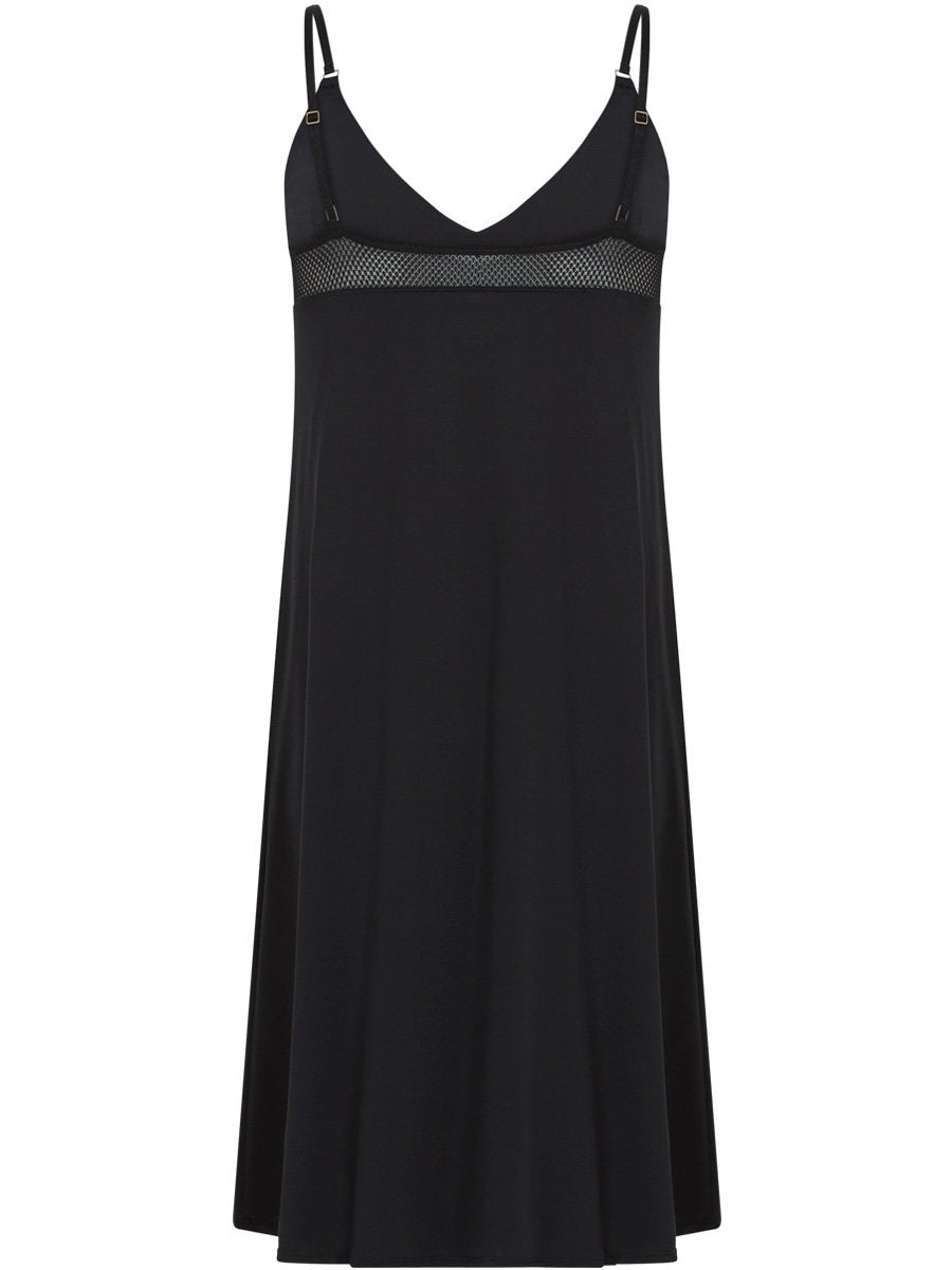 Coster Copenhagen CC Heart slip dress värissä musta