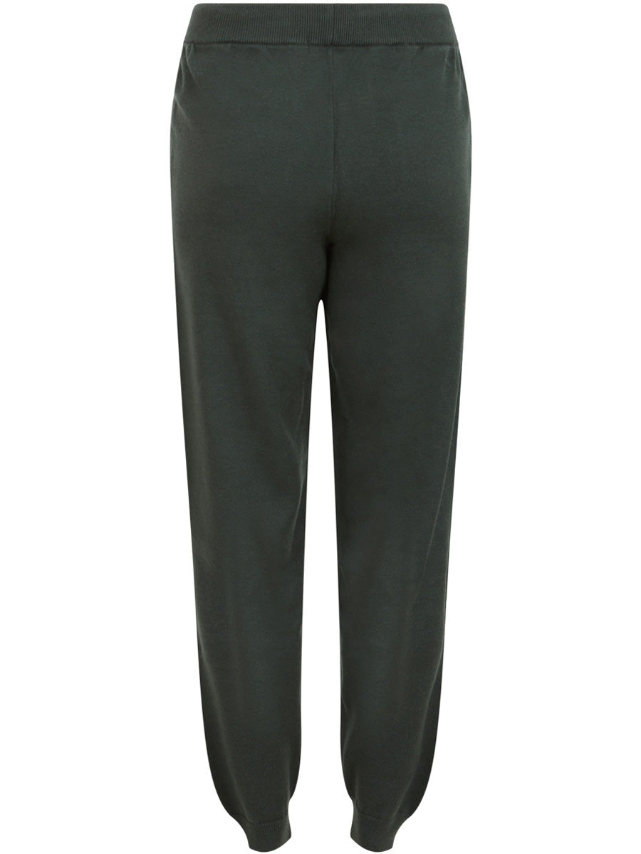 Coster Copenhagen CORA comfy knit pants dark green