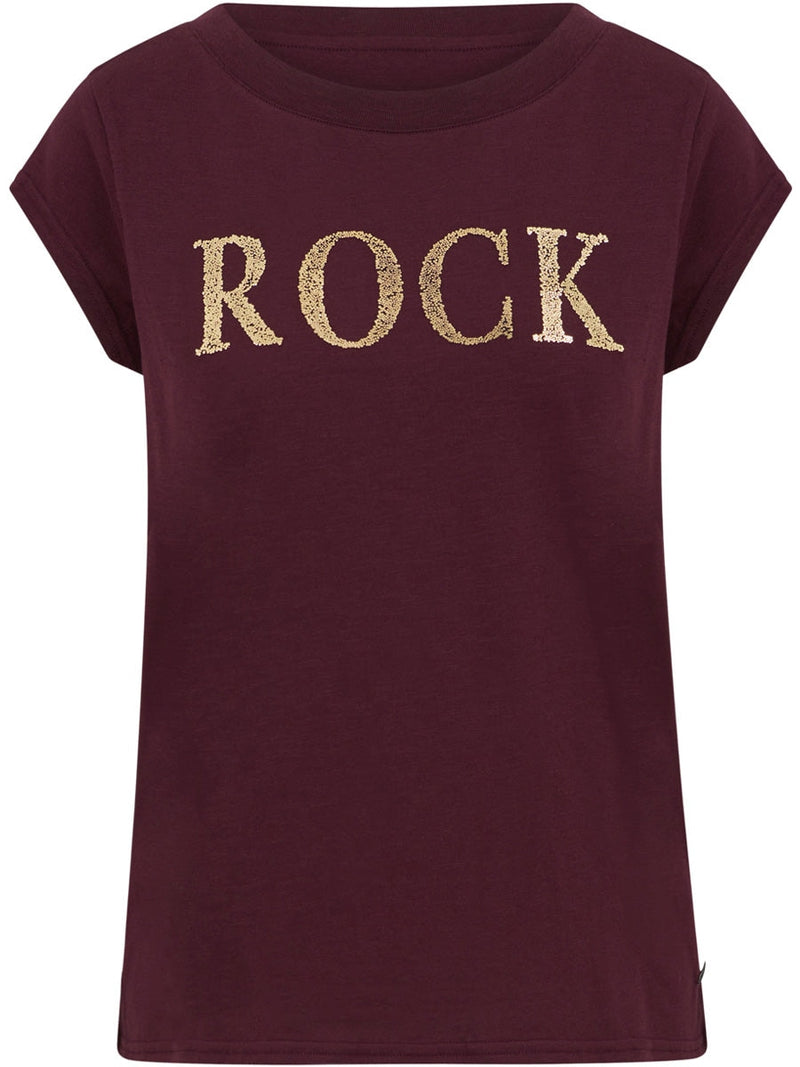 Coster Copenhagen Rock T-Shirt Bordeaux