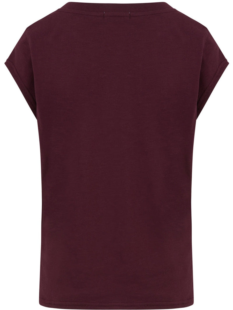 Coster Copenhagen Rock T-Shirt Bordeaux