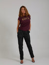 Coster Copenhagen Rock T-Shirt Bordeaux