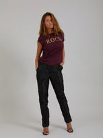 Coster Copenhagen Rock T-Shirt Bordeaux