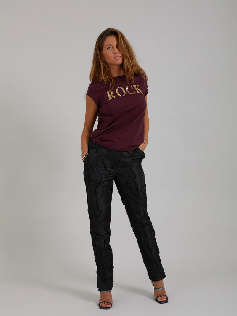 Coster Copenhagen Rock T-Shirt Bordeaux
