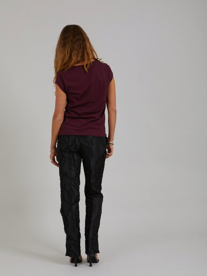 Coster Copenhagen Rock T-Shirt Bordeaux