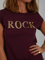 Coster Copenhagen Rock T-Shirt Bordeaux