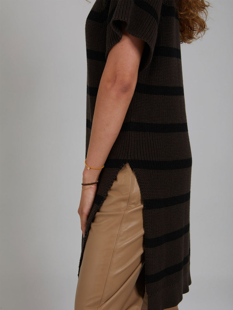 Coster Copenhagen Seawool knit with stripes