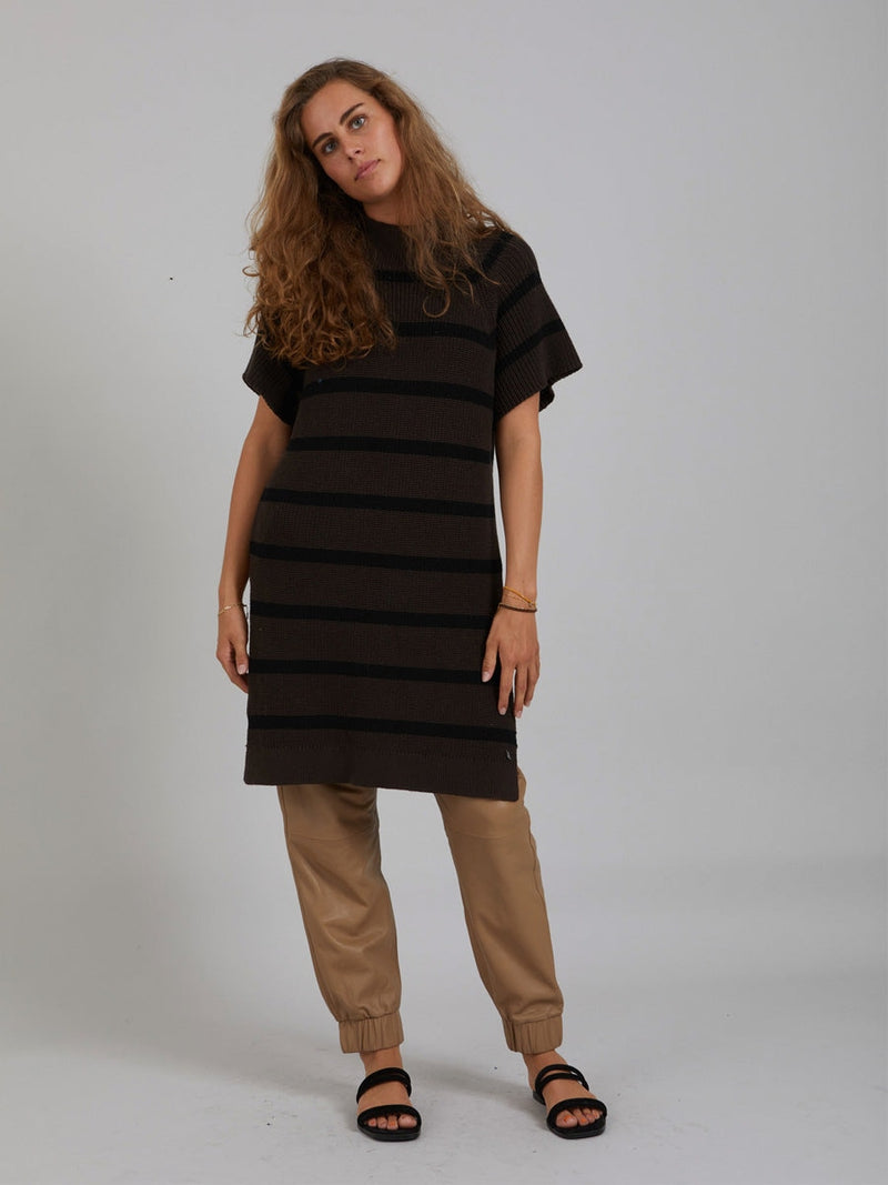 Seawool knit with stripes