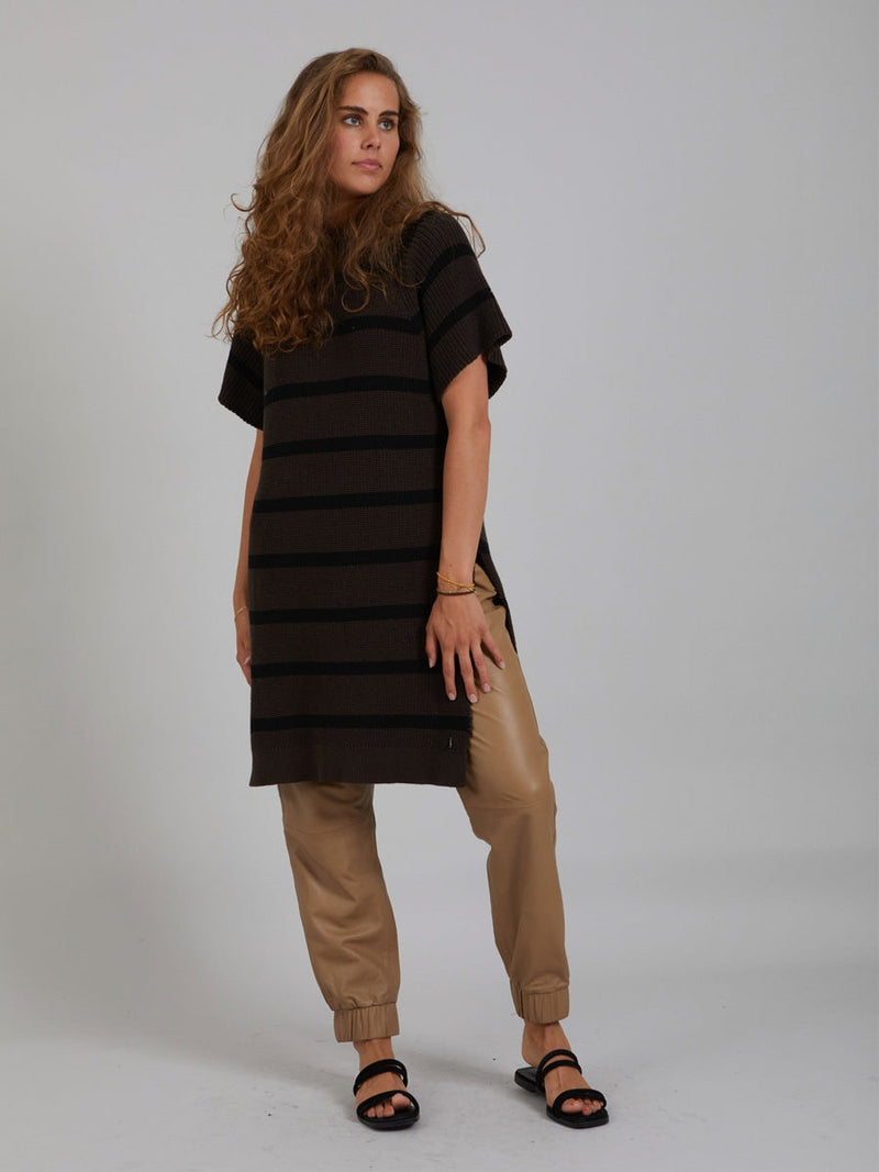Seawool knit with stripes