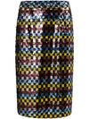 Coster Copenhagen Skirt in printed sequins Mix
