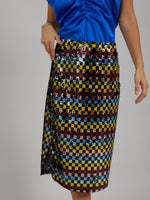 Coster Copenhagen Skirt in printed sequins Mix