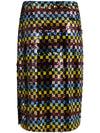 Coster Copenhagen Skirt in printed sequins Mix