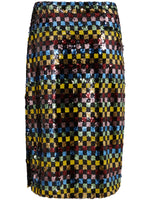 Coster Copenhagen Skirt in printed sequins Mix