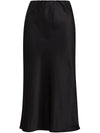 Coster Copenhagen SKYLER sateen skirt black