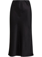Coster Copenhagen SKYLER sateen skirt black