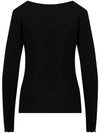 Coster Copenhagen SOFIA gathered blouse black