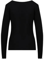 Coster Copenhagen SOFIA gathered blouse black