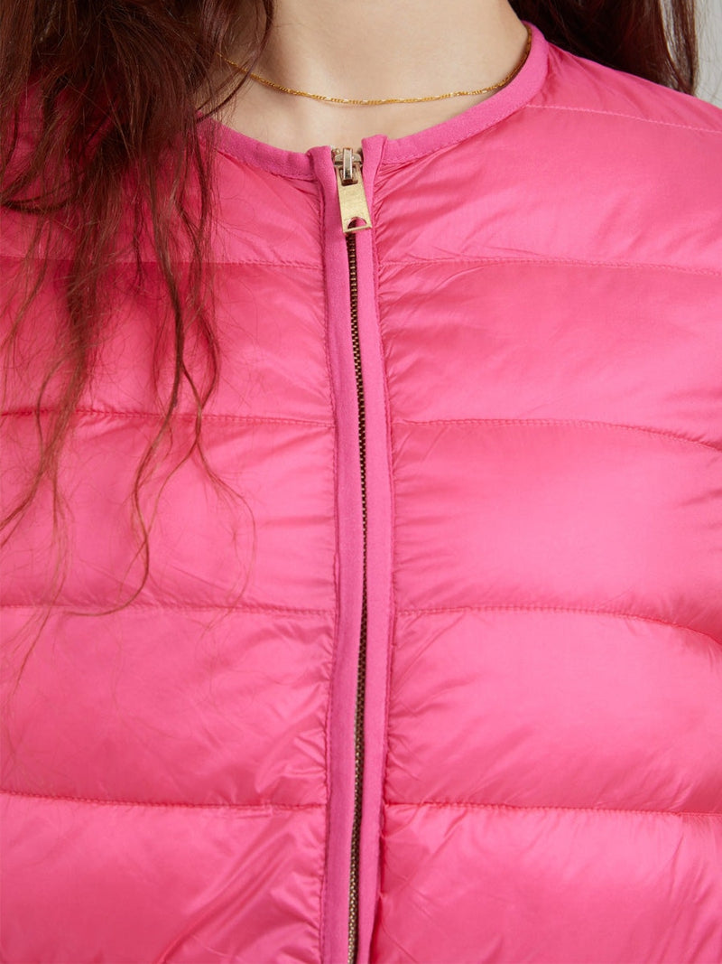 Coster Copenhagen CC Heart quilted jacket Pink