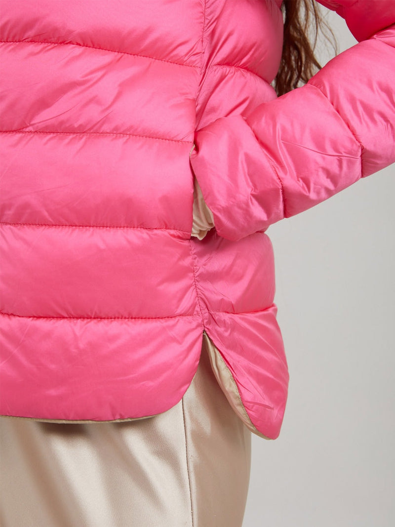 Coster Copenhagen CC Heart quilted jacket Pink