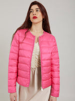 Coster Copenhagen CC Heart quilted jacket Pink