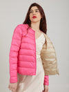 Coster Copenhagen CC Heart quilted jacket Pink
