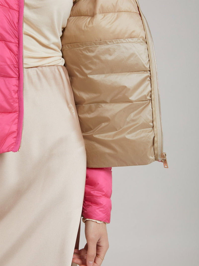 Coster Copenhagen CC Heart quilted jacket Pink