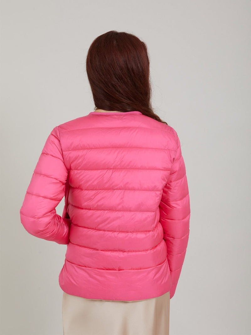 Coster Copenhagen CC Heart quilted jacket Pink