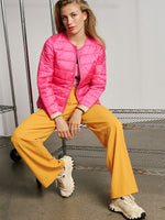 Coster Copenhagen CC Heart quilted jacket Pink