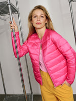 Coster Copenhagen CC Heart quilted jacket Pink