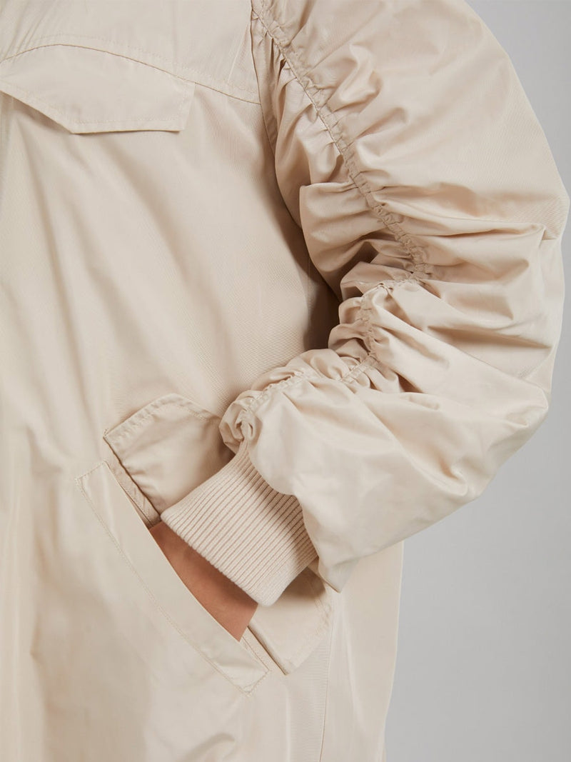 Coster Copenhagen Long bomber jacket Creme
