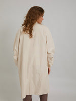 Coster Copenhagen Long bomber jacket Creme