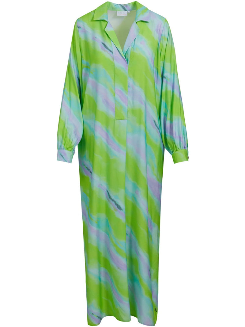 Coster Copenhagen Long dress in stripe print