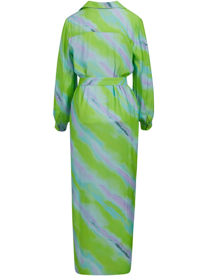 Coster Copenhagen Long dress in stripe print