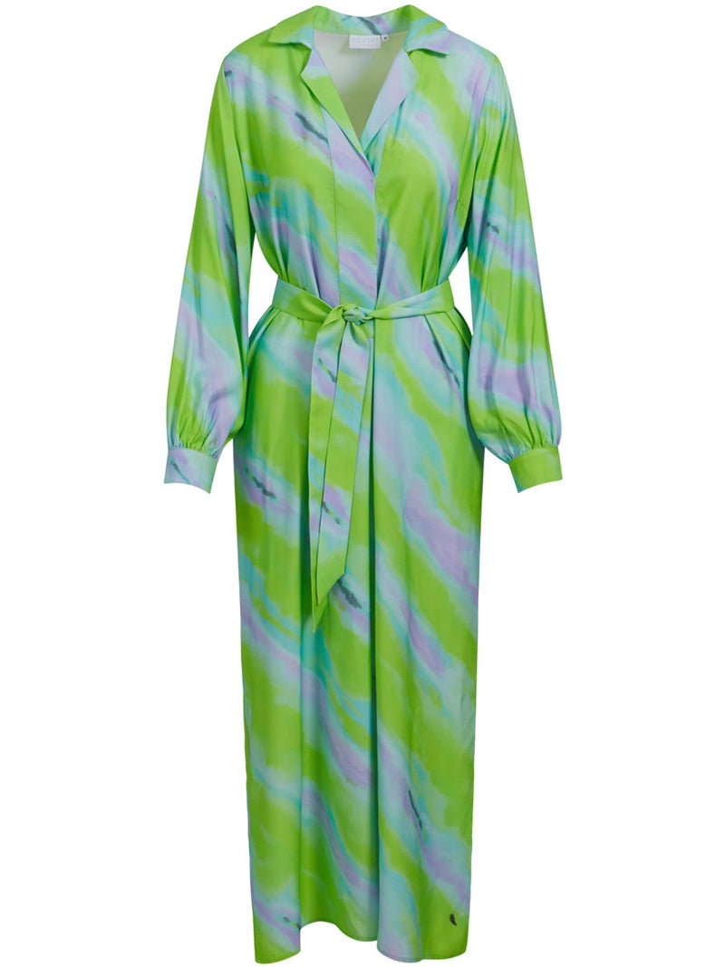 Coster Copenhagen Long dress in stripe print