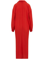 Coster Copenhagen Long shirt dress Lipstick red