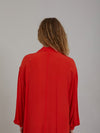 Coster Copenhagen Long shirt dress Lipstick red