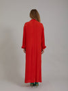 Coster Copenhagen Long shirt dress Lipstick red