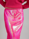 Coster Copenhagen Long skirt in sequins Neon pink