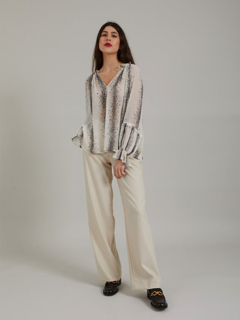 Coster Copenhagen Shirt with splash stripe print