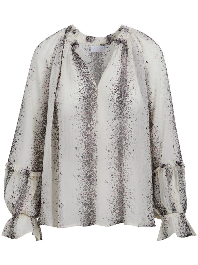 Coster Copenhagen Shirt with splash stripe print